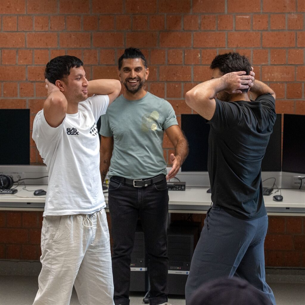 Theater-Workshop für Berufsintegrationsklasse