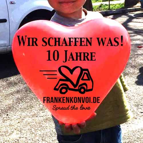 Wir schaffen was! 10 Jahre Frankenkonvoi