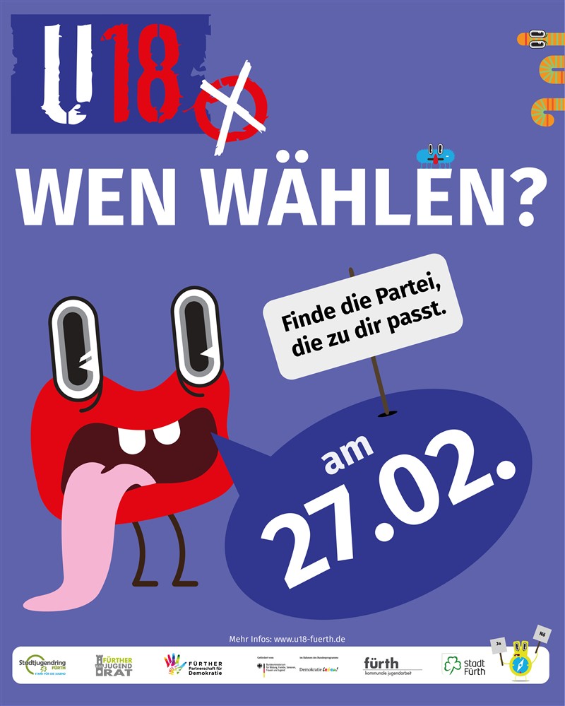 U18-Kommunalwahl Fürth am 27.02.2026