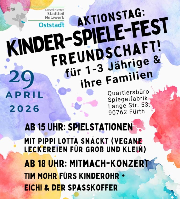 Aktionstag: Kinder-Spiele-Fest Freundschaft!