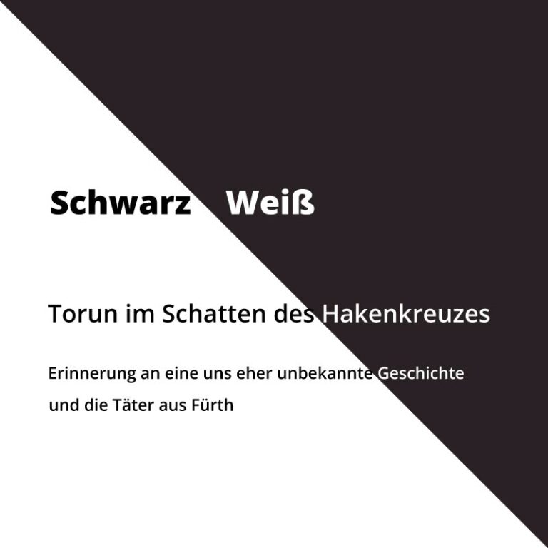 Schwarz/Weiß. Toruń im Schatten des Hakenkreuzes